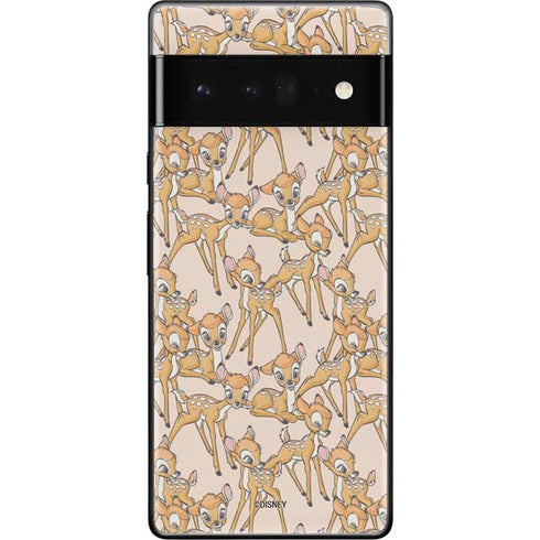 Disney Bambi Character Pattern Google Pixel 6 Pro Skin